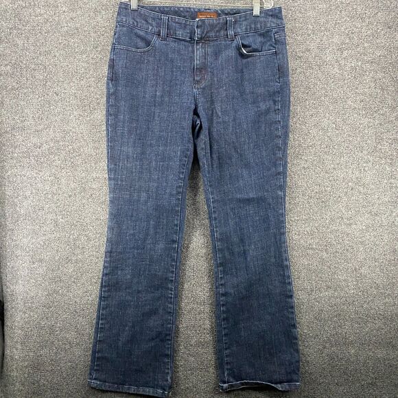 Banana Republic Jeans Womens 14 Blue Bootcut High Rise Y2K Ladies Hippie Boho - Picture 1 of 11